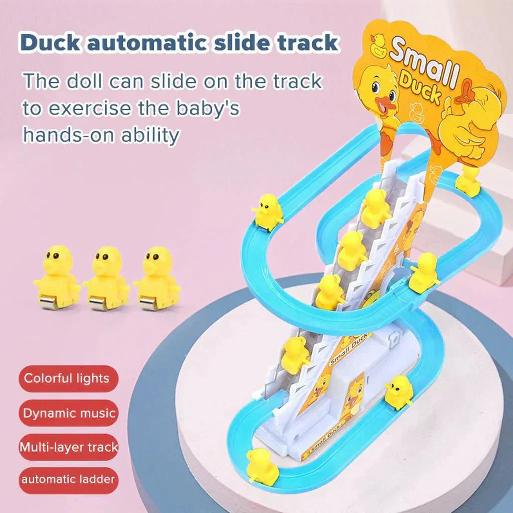 Baby Duck Climbing Stairs Toy For Kids