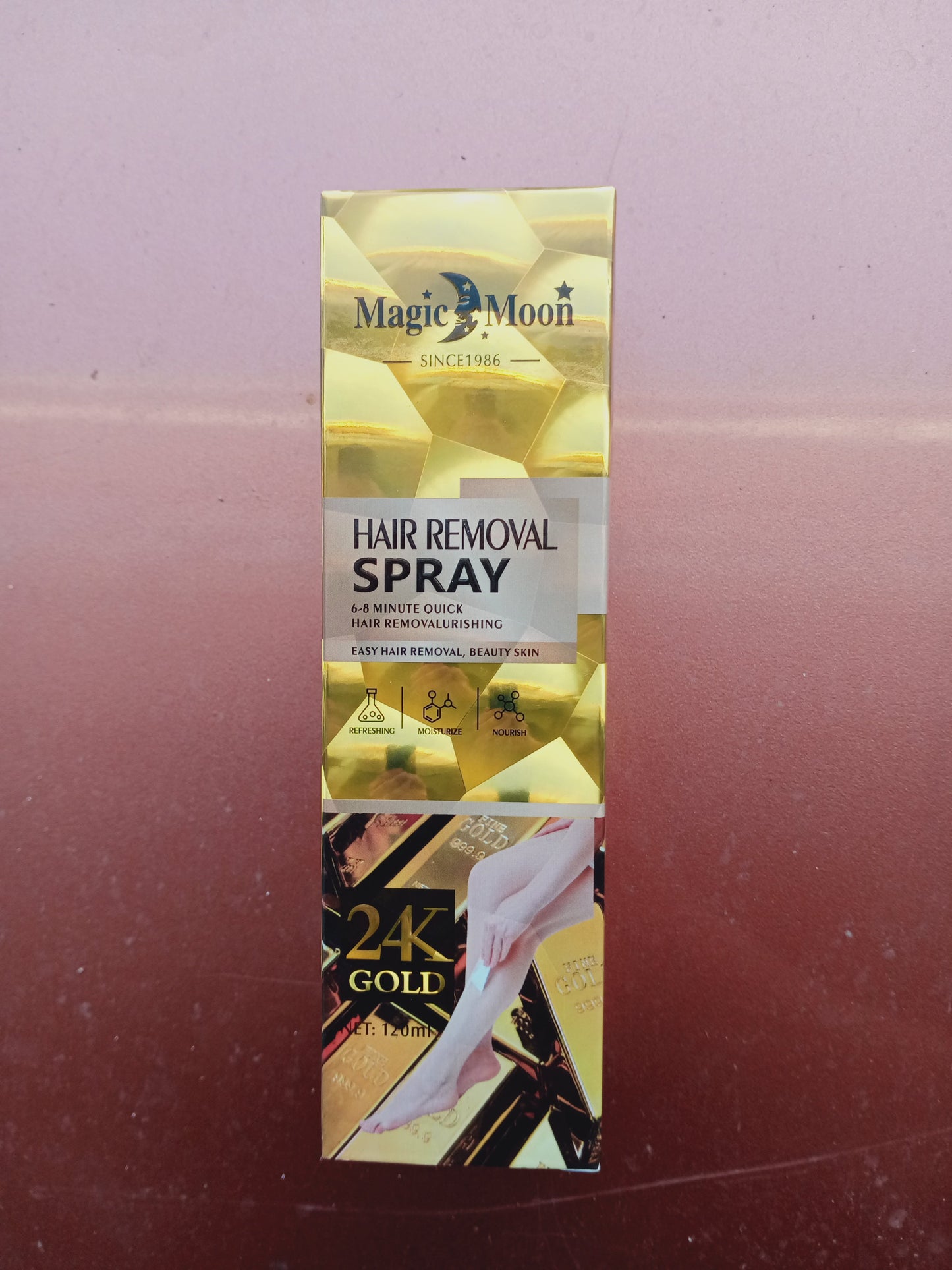 Magic Hair Removal Spray, instant Hair removal