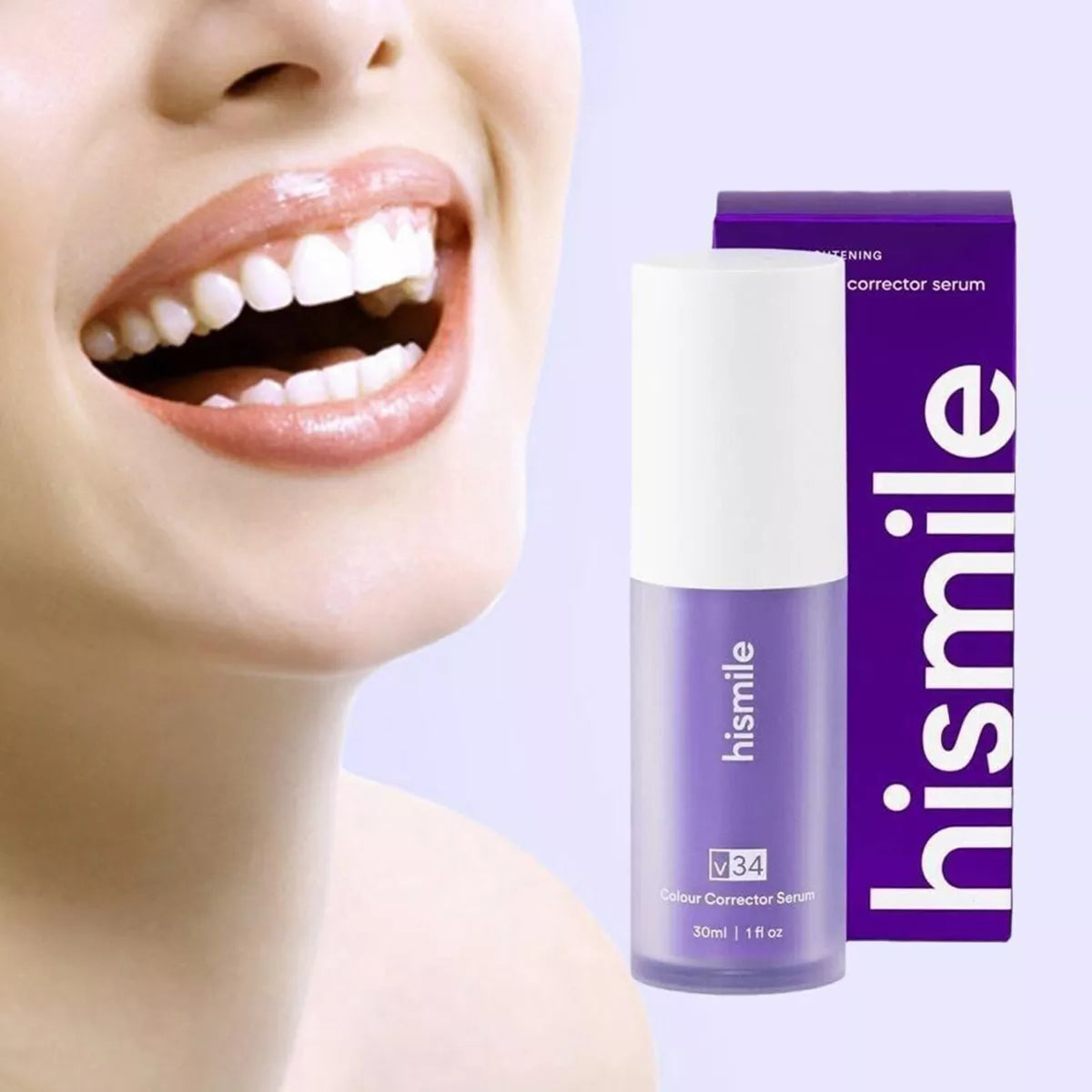 V34 Colour Corrector tooth whitening Serum